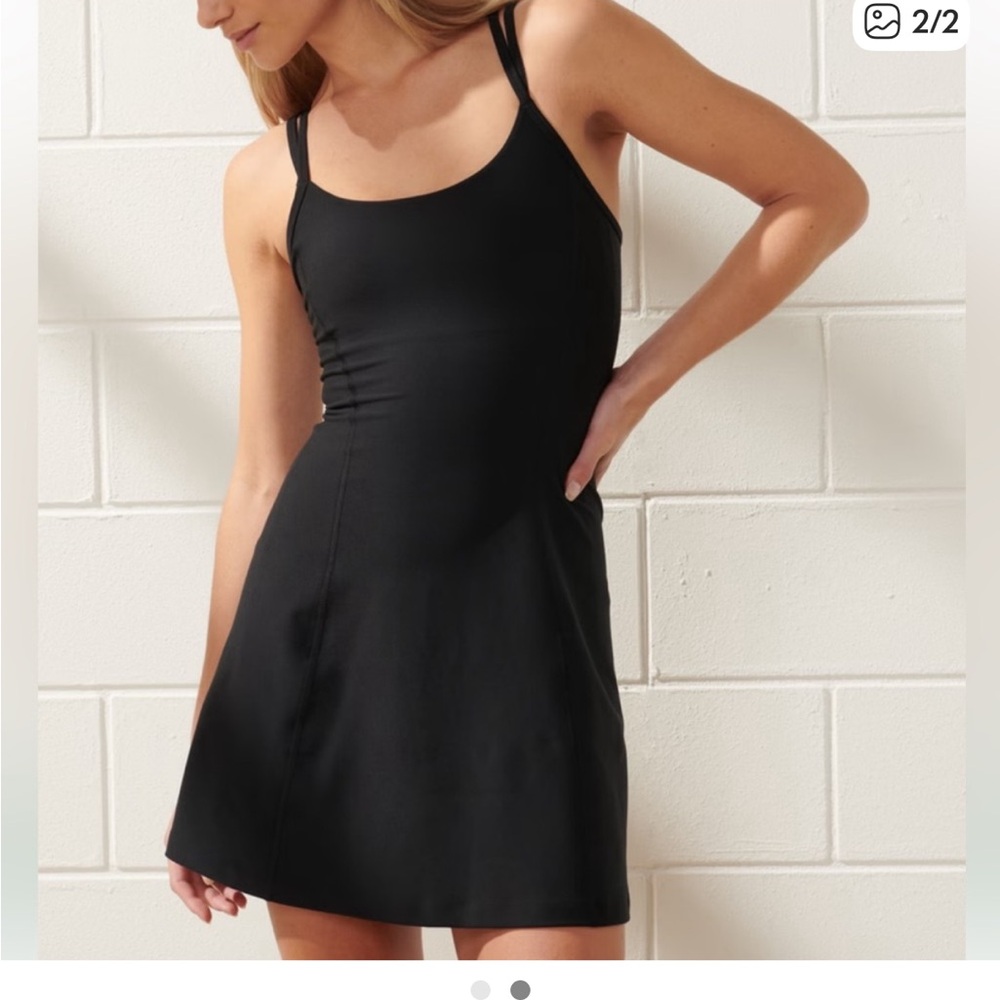 Abercrombie YPB Strappy-Back Mini Dress